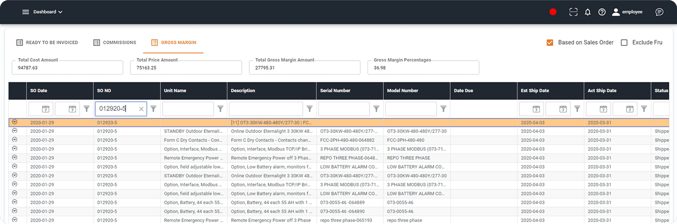 Filtering and Analysis